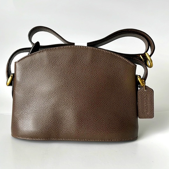 Coach Handbags - COACH Vintage Pebbled Coach Crossbody